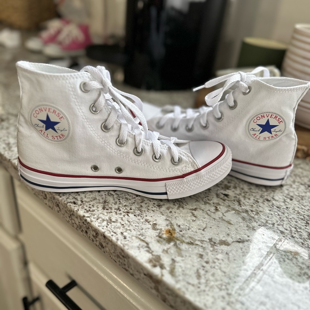 White High Top Converse